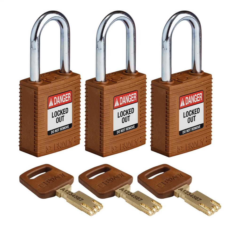 Image of Brady NYL-BRN-38ST-KA3PK