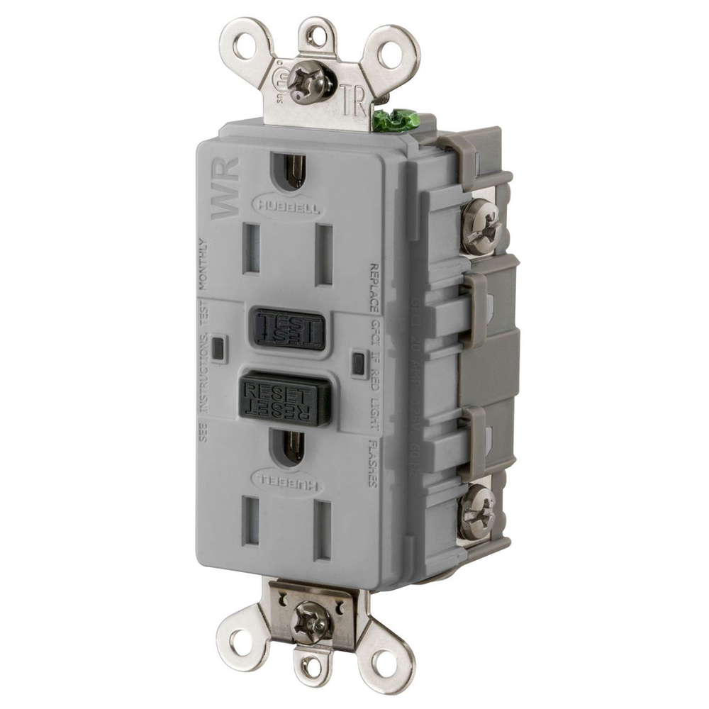 Image of Hubbell Wiring Device-Kellems GF5262SGGY