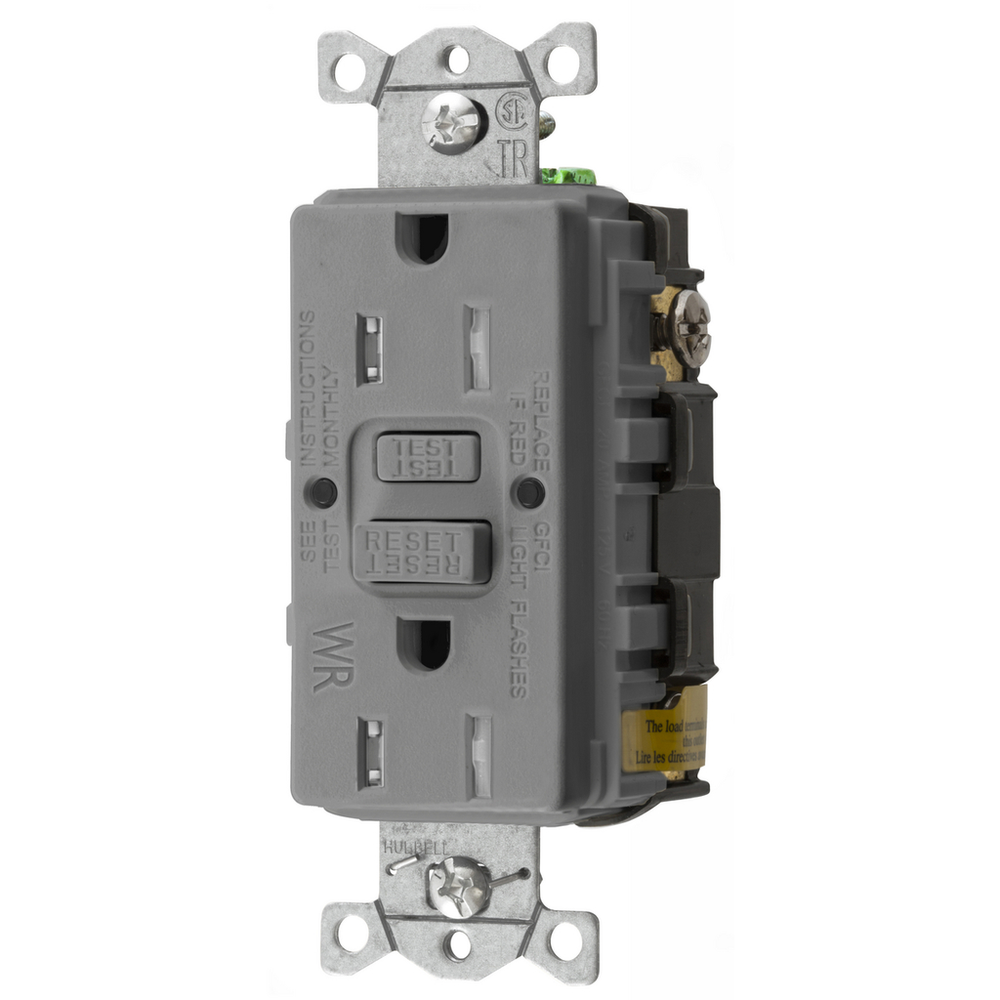 Image of Hubbell Wiring Device-Kellems GFTWRST15GYU
