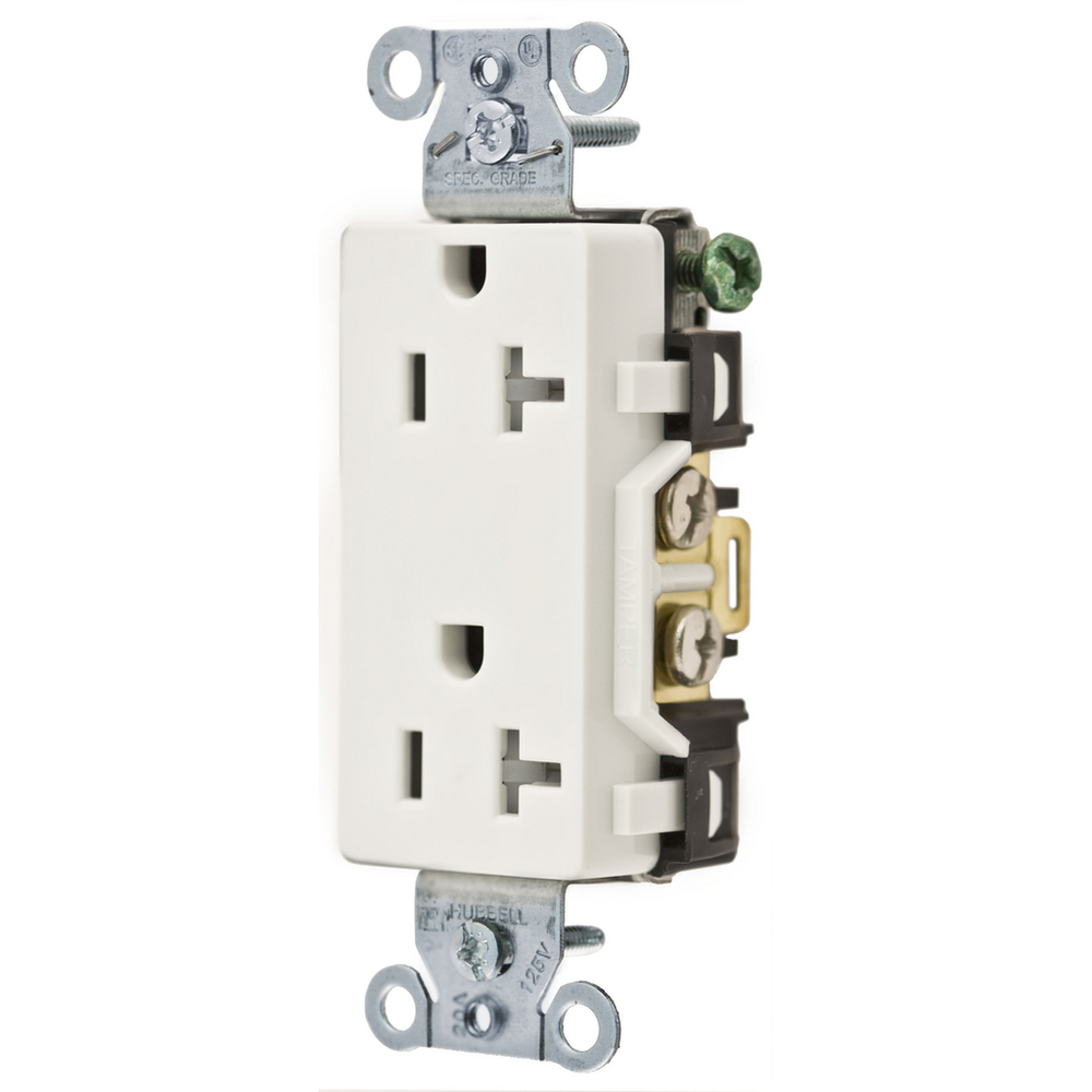 Image of Hubbell Wiring Device-Kellems DR20WHITR