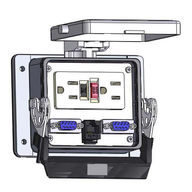 Image of Mencom GF-2DB9-RJ45-32