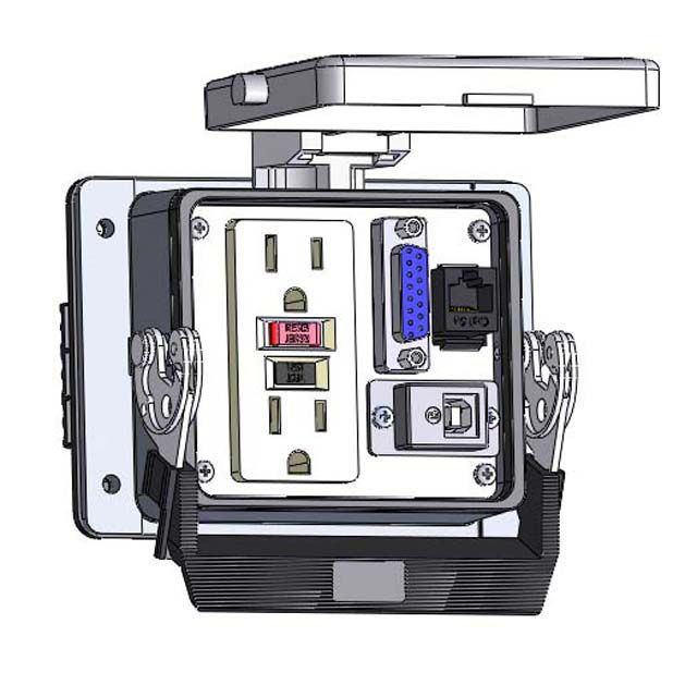 Image of Mencom GF-DB15-RJ45-USB-BFAF-32
