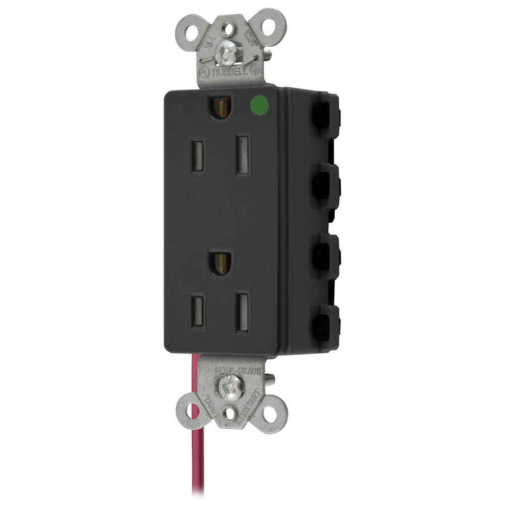 Image of Hubbell Wiring Device-Kellems SNAP2172BKSCTRA