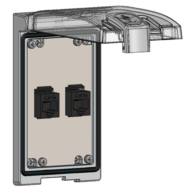 Image of Mencom LP1-2RJ45