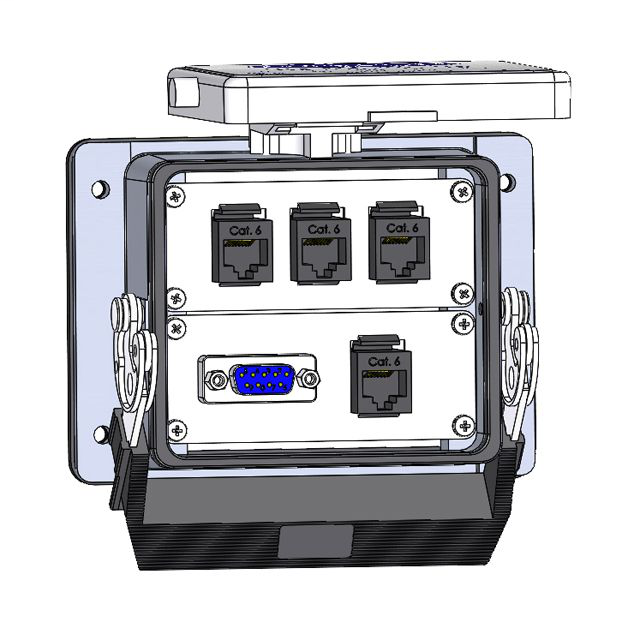Image of Mencom DB09-6-DDB15-6-10LS