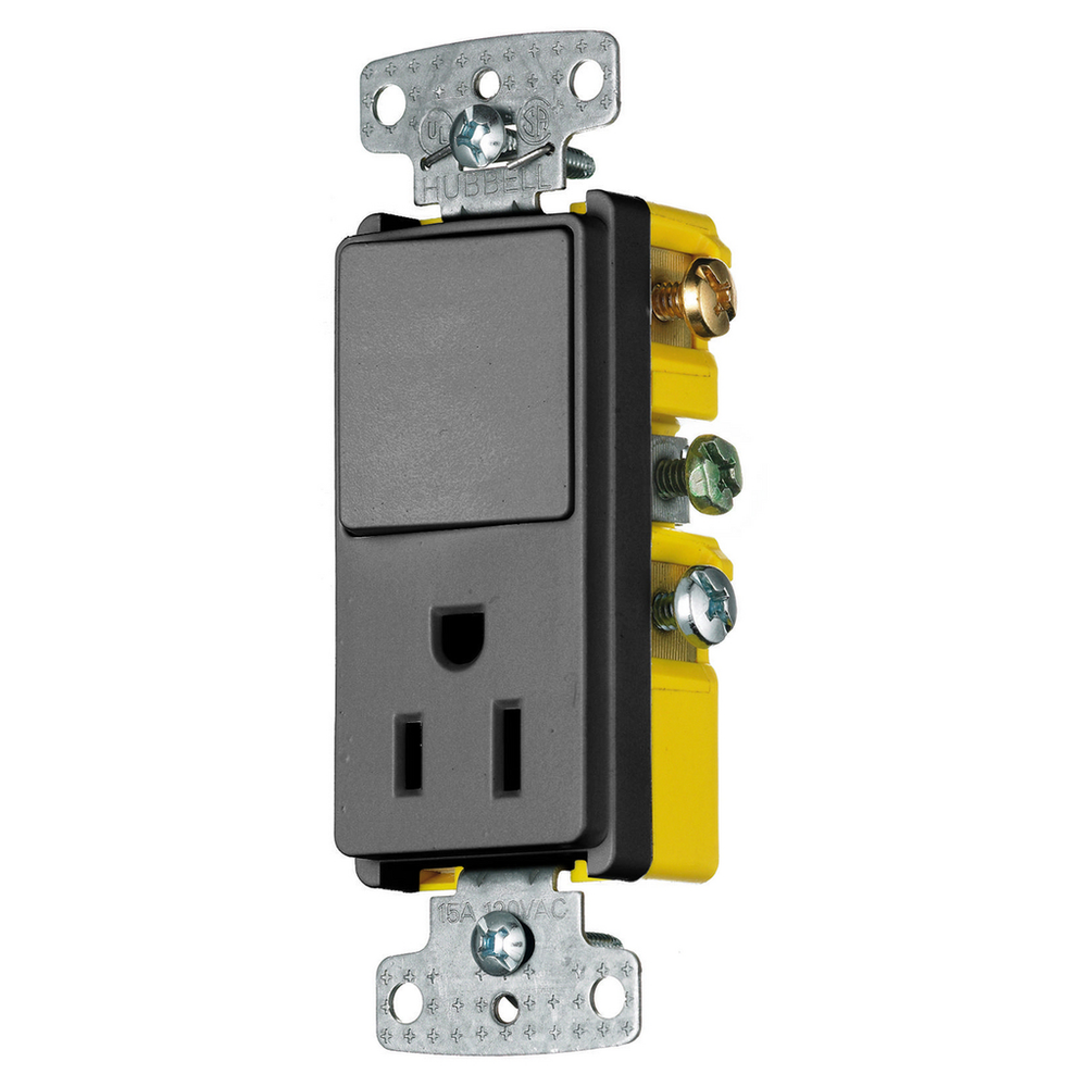 Image of Hubbell Wiring Device-Kellems RCD108BK