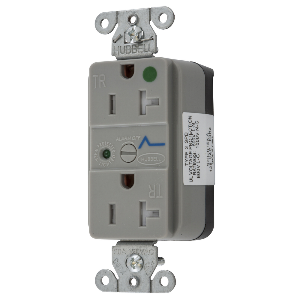 Image of Hubbell Wiring Device-Kellems SNAP8362GYS