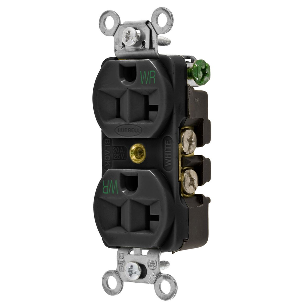 Image of Hubbell Wiring Device-Kellems 5362BKWR