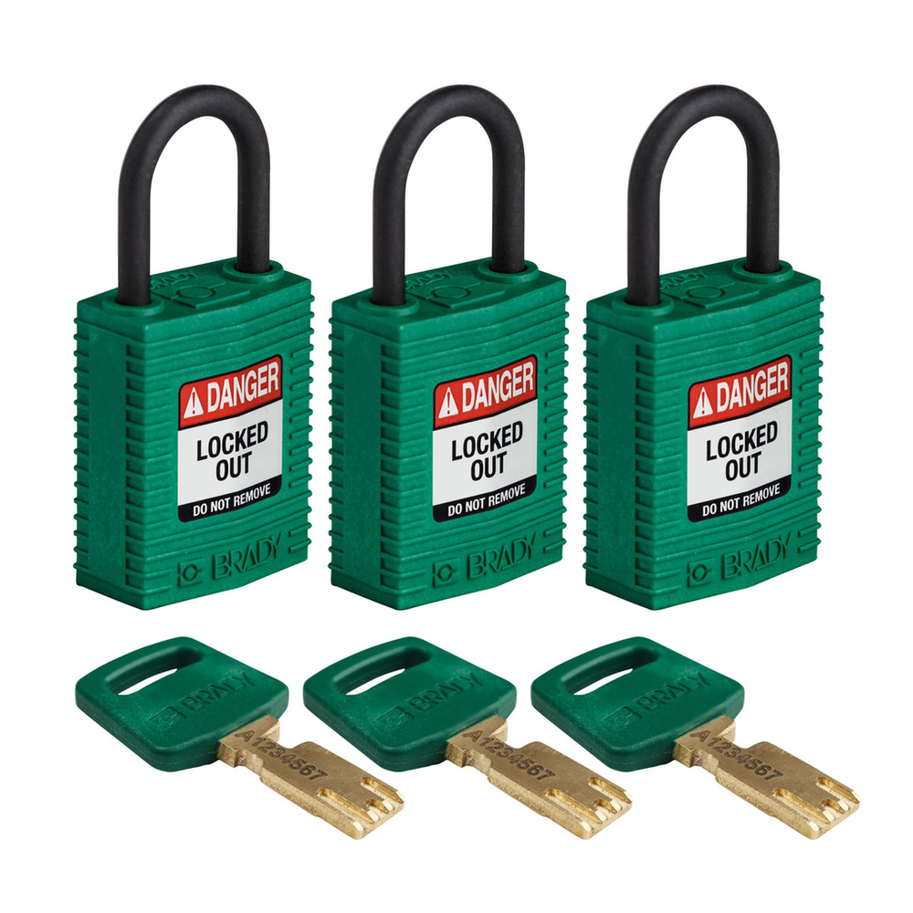 Image of Brady CPT-GRN-25PL-KA3PK
