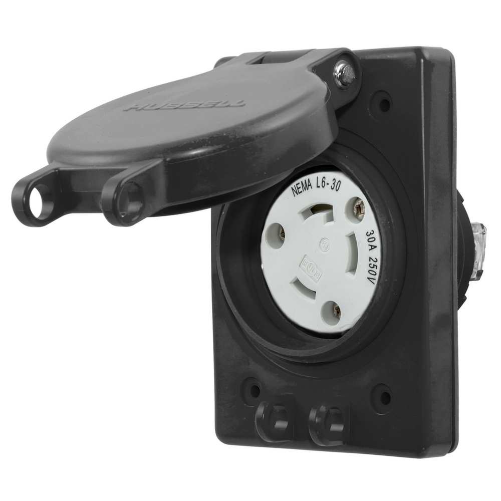 Image of Hubbell Wiring Device-Kellems HBL69W48BK