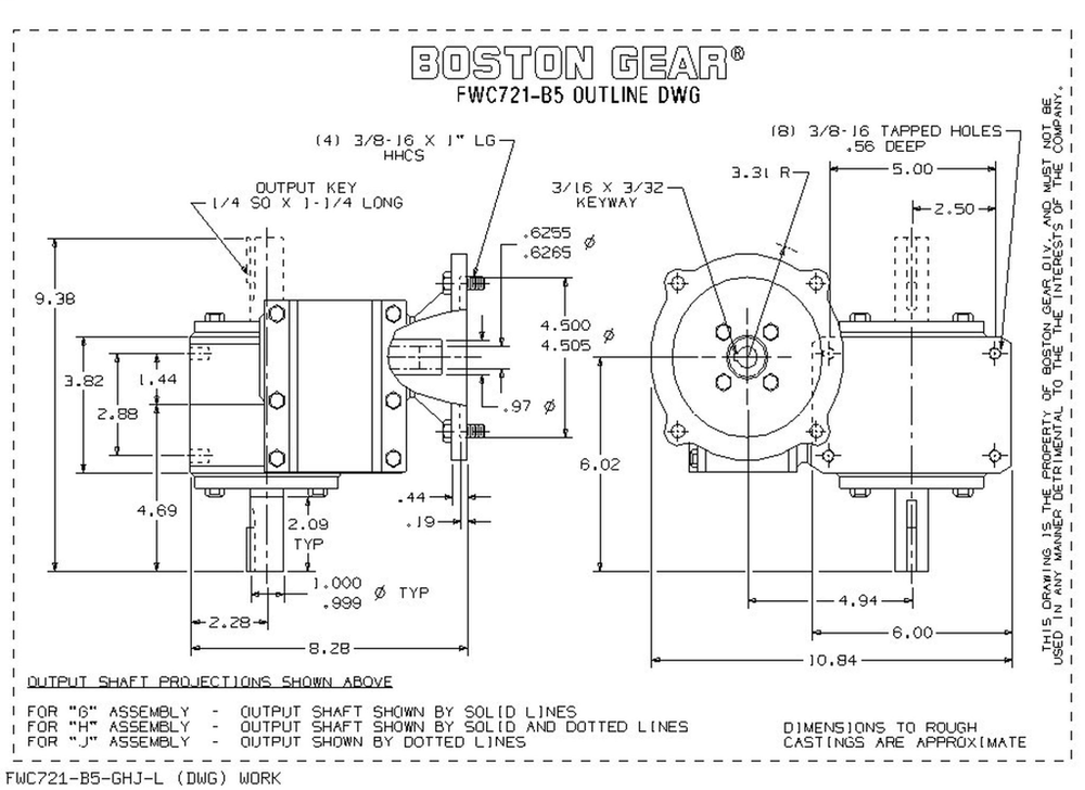 Image of Boston Gear FWC721-400-B5-J