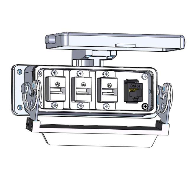 Image of Mencom D-3USB-AFAF-RJ45-24
