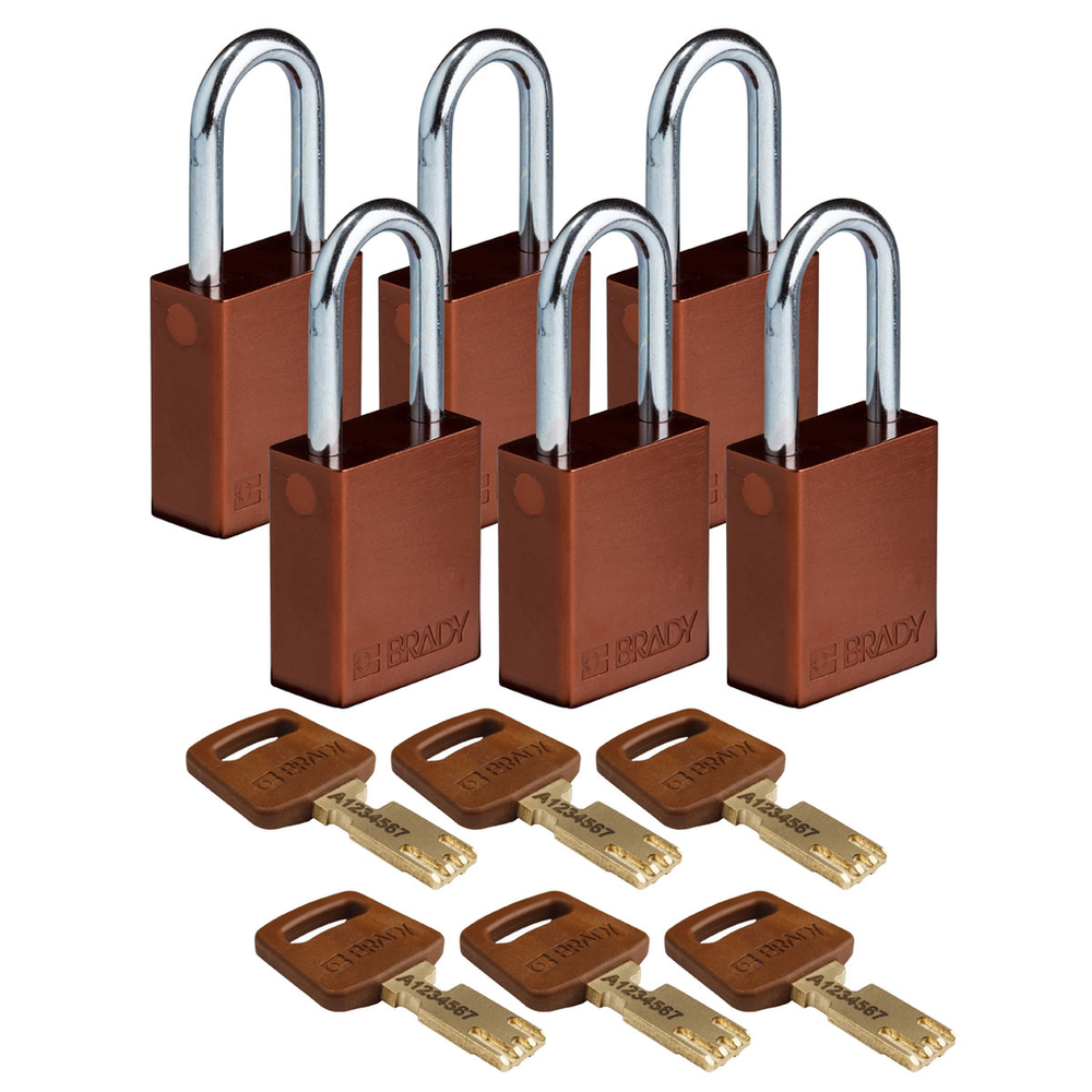 Image of Brady ALU-BRN-38ST-KD6PK