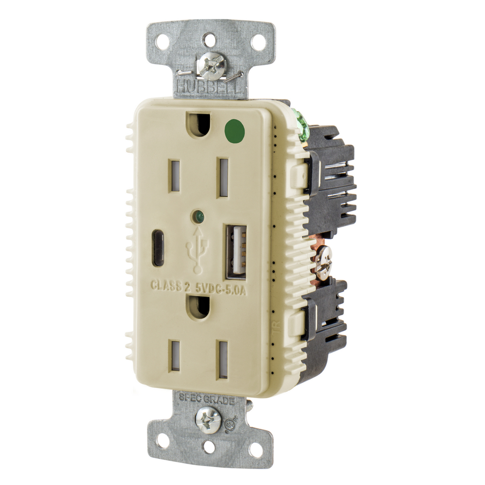 Image of Hubbell Wiring Device-Kellems USB8200AC5I