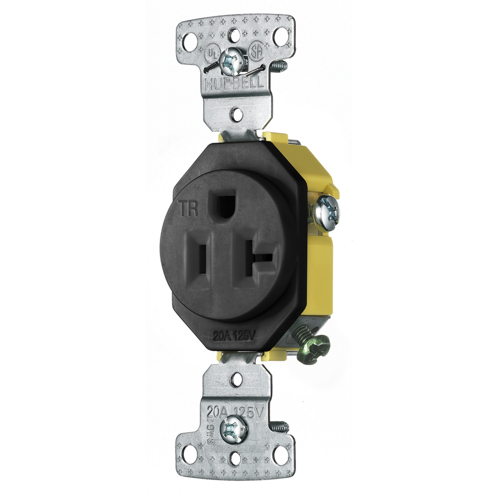 Image of Hubbell Wiring Device-Kellems RR201BKTR