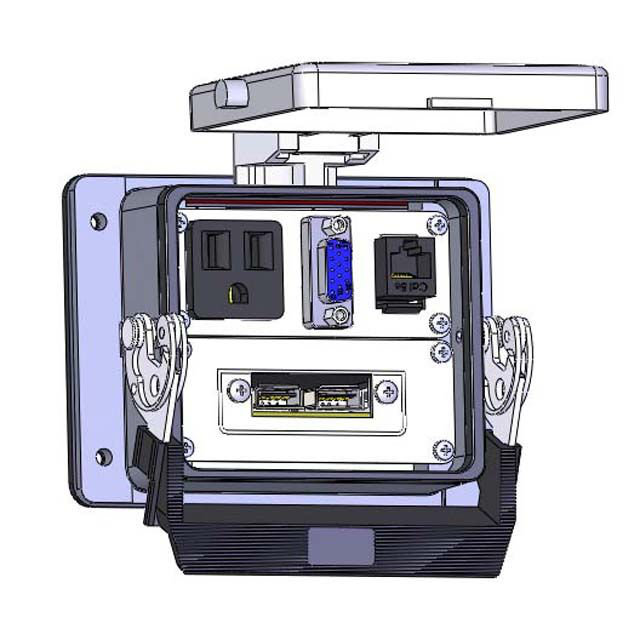 Image of Mencom DP1-DDB15-RJ45-USB-32