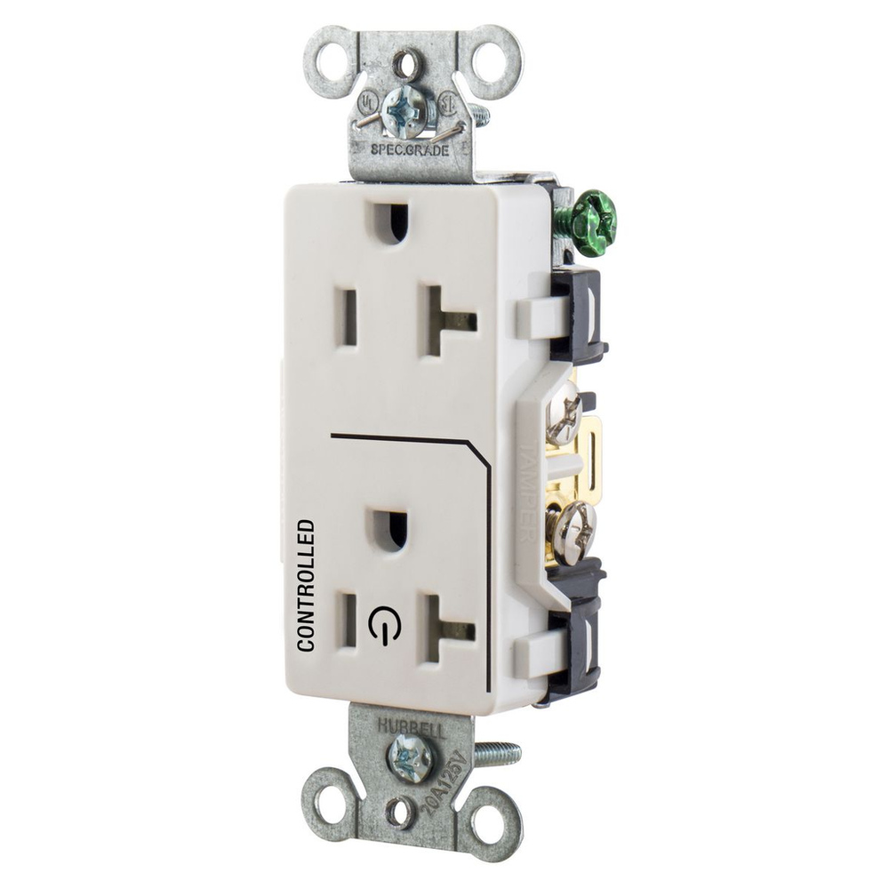 Image of Hubbell Wiring Device-Kellems DR20C1WHI