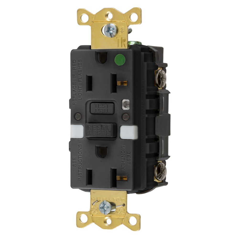 Image of Hubbell Wiring Device-Kellems GFTRST83BKNL