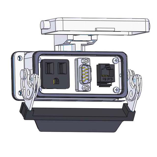 Image of Mencom DP1-MDB9-RJ45-16LS