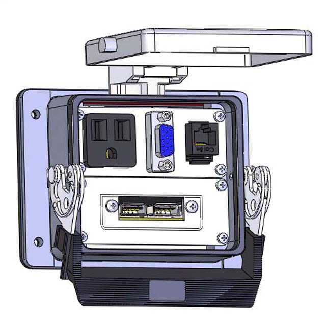Image of Mencom DP1-DDB15F-RJ45-USB-32