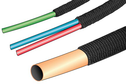 Image of Alpha Wire ZGRP11/2 BK008