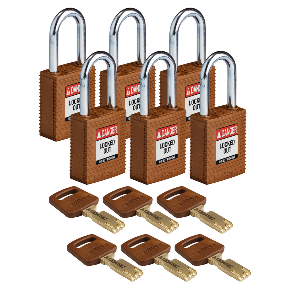Image of Brady NYL-BRN-38ST-KA6PK