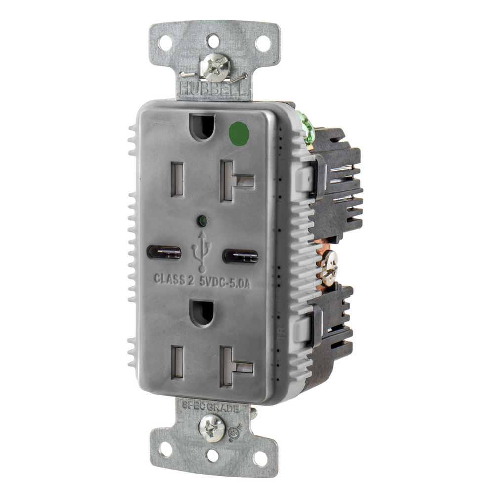 Image of Hubbell Wiring Device-Kellems USB8300C5GY