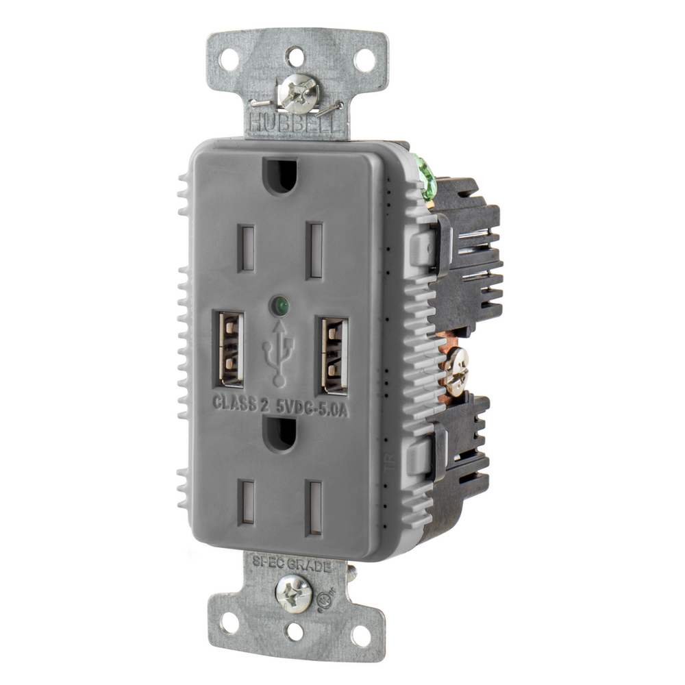 Image of Hubbell Wiring Device-Kellems USB15A5GY