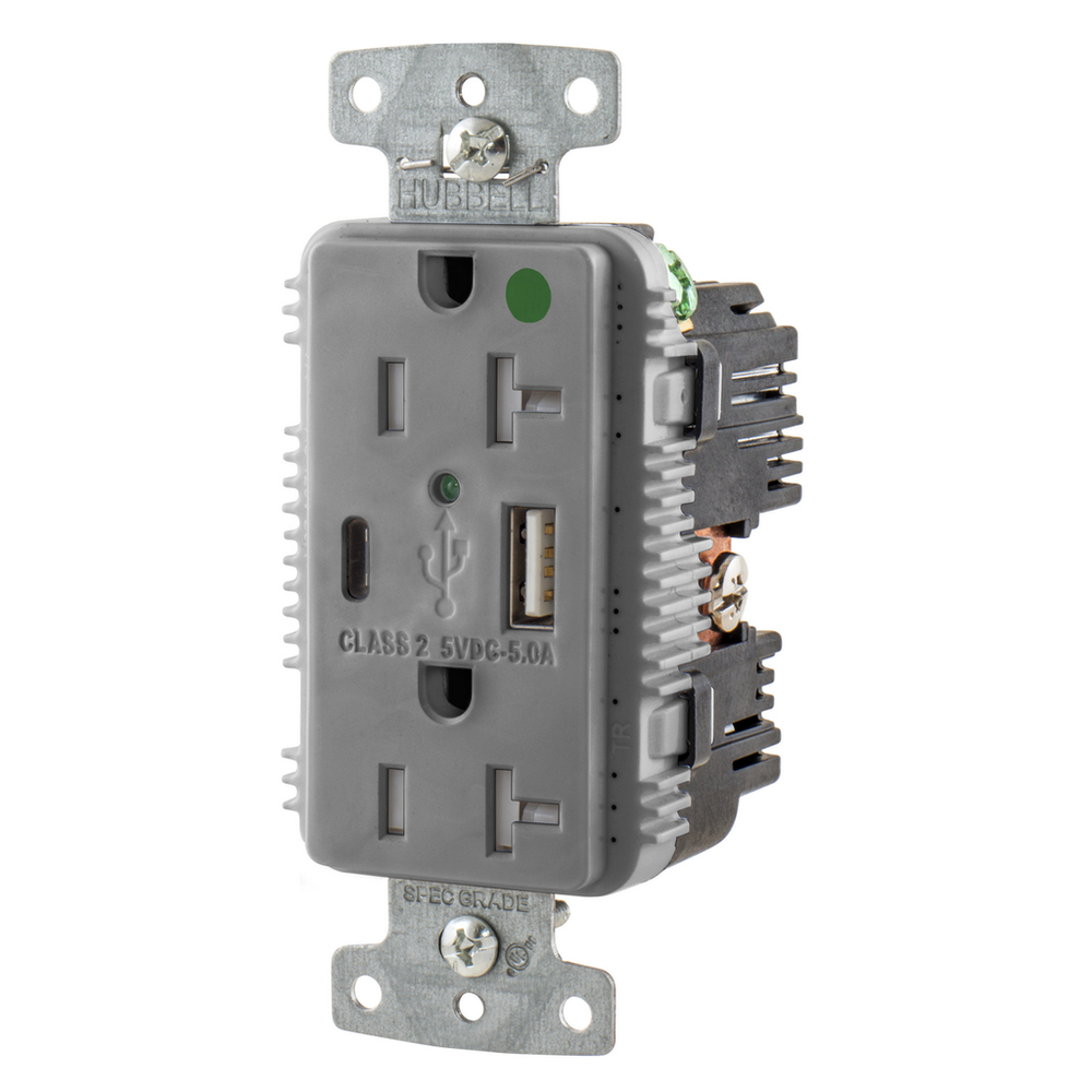 Image of Hubbell Wiring Device-Kellems USB8300AC5GY