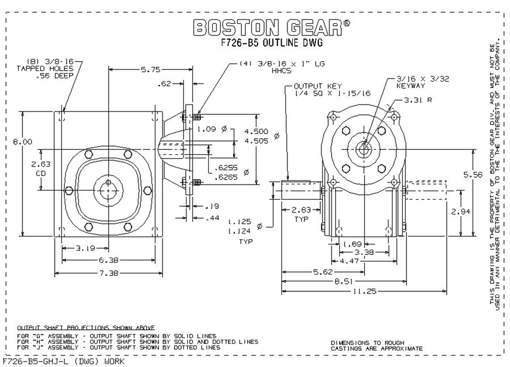 Image of Boston Gear F726-40-B5-J