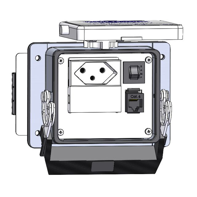 Image of Mencom DBR22-10A-RJ45-R-32