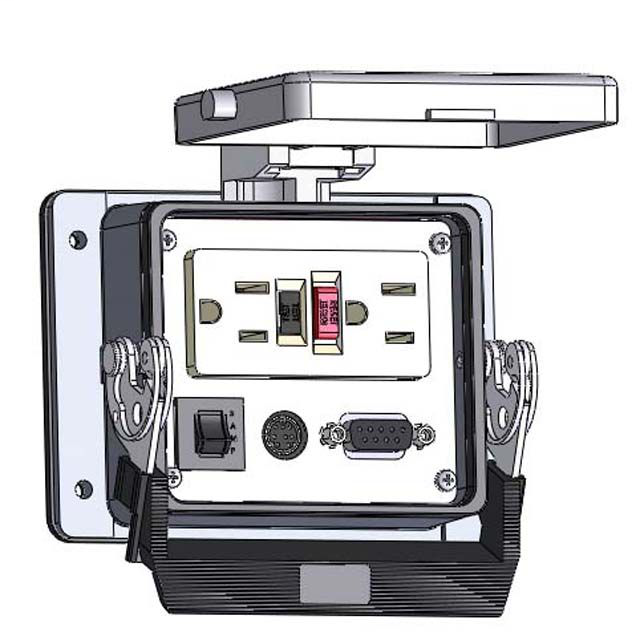 Image of Mencom DHGF-DB9-8M-R-32