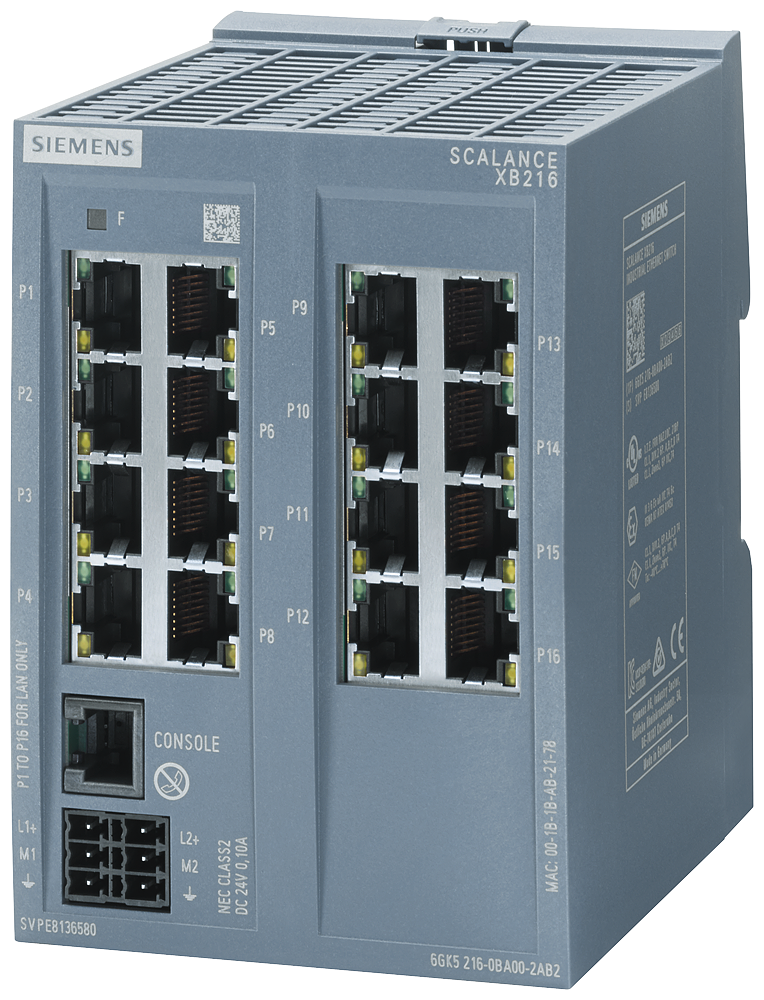 Image of Siemens 6GK52160BA002AB2