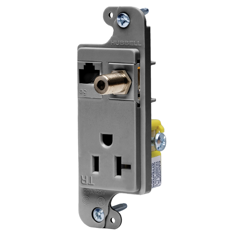 Image of Hubbell Wiring Device-Kellems RJ620GYTR