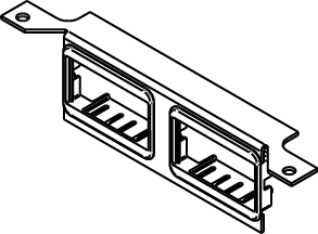 Image of Wiremold DTB-2-2AB