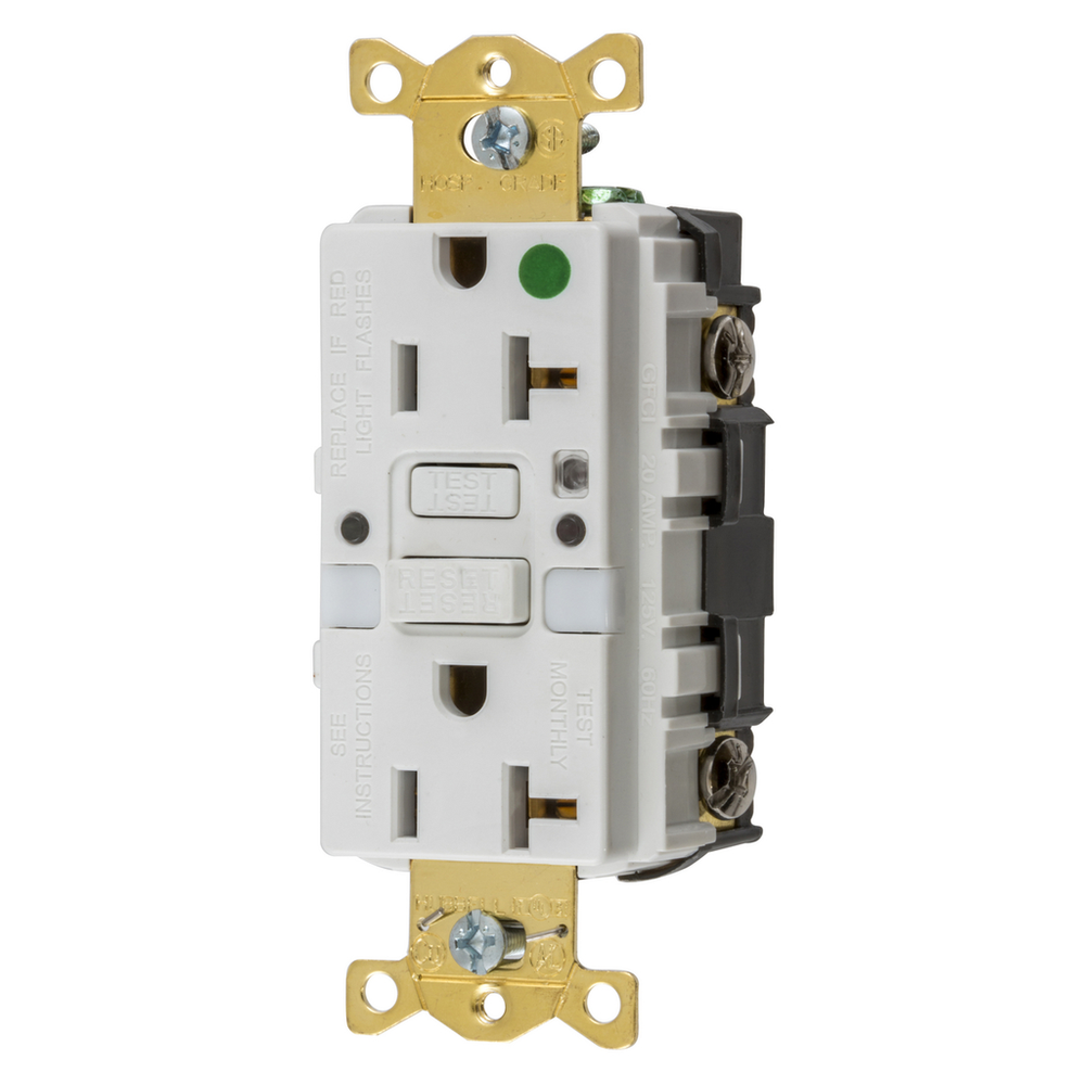 Image of Hubbell Wiring Device-Kellems GFRST83WNL