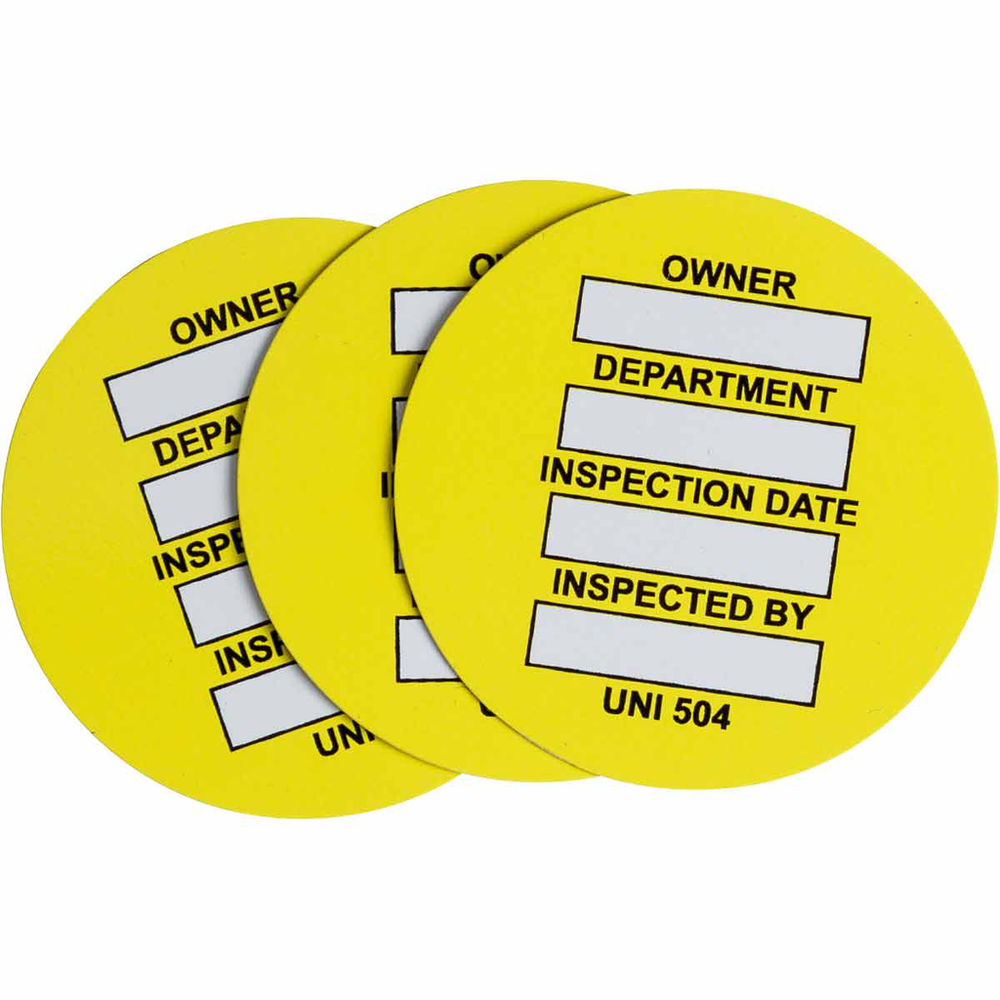 Image of Brady UNI-UNI 504 YELLOW