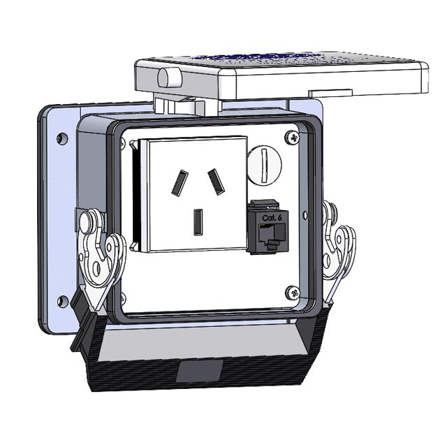 Image of Mencom DCH2-RJ45-32