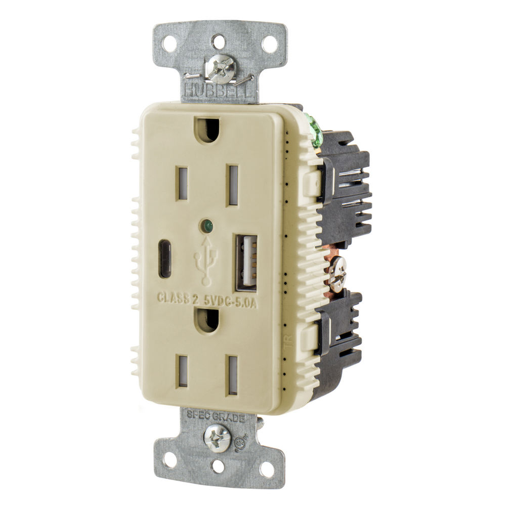 Image of Hubbell Wiring Device-Kellems USB15AC5I