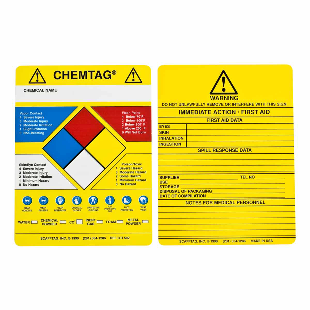 Image of Brady CHEM-CTI502