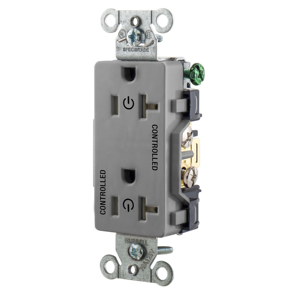 Image of Hubbell Wiring Device-Kellems DR20C2GRY