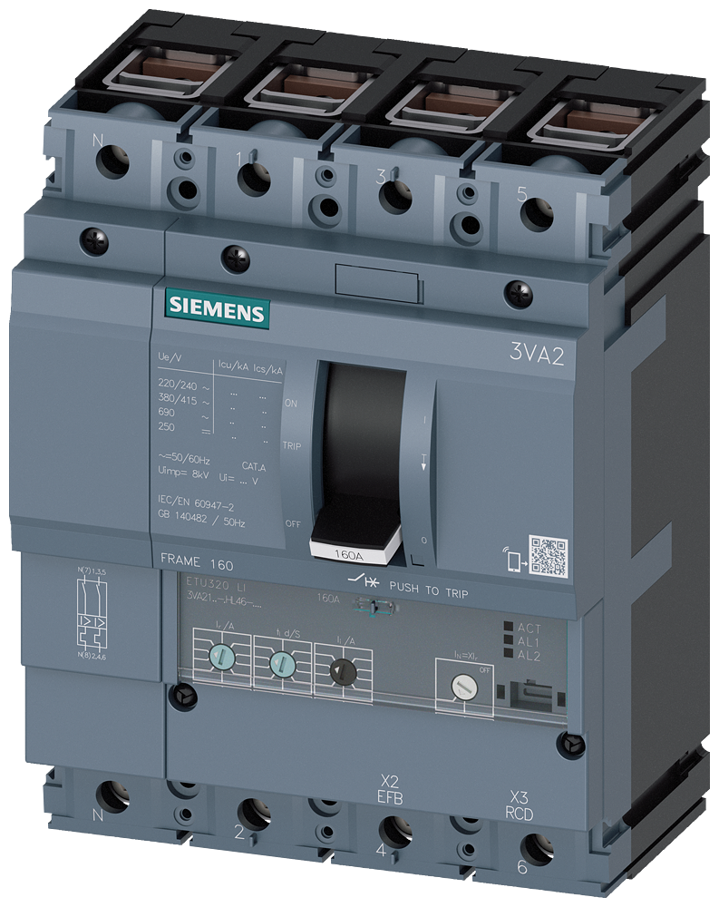 Image of Siemens 3VA2140-0HL46-0AA0