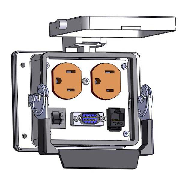 Image of Mencom DP-MDB9-RJ45-R-32