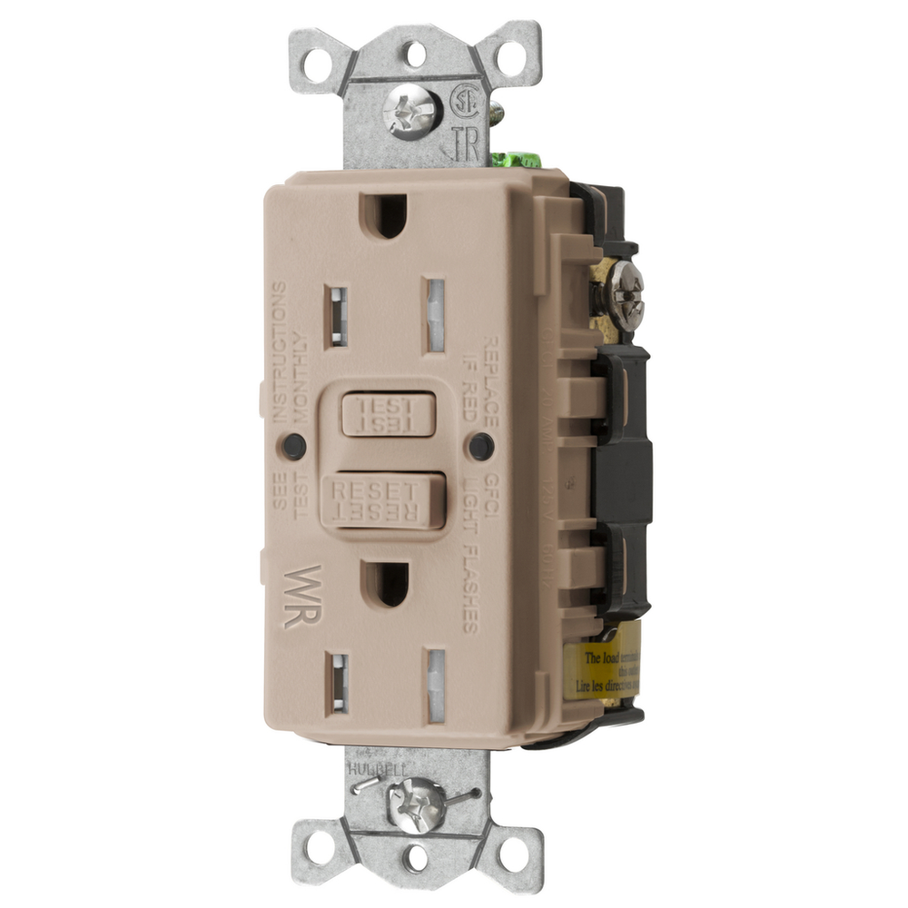 Image of Hubbell Wiring Device-Kellems GFTWRST15ALU