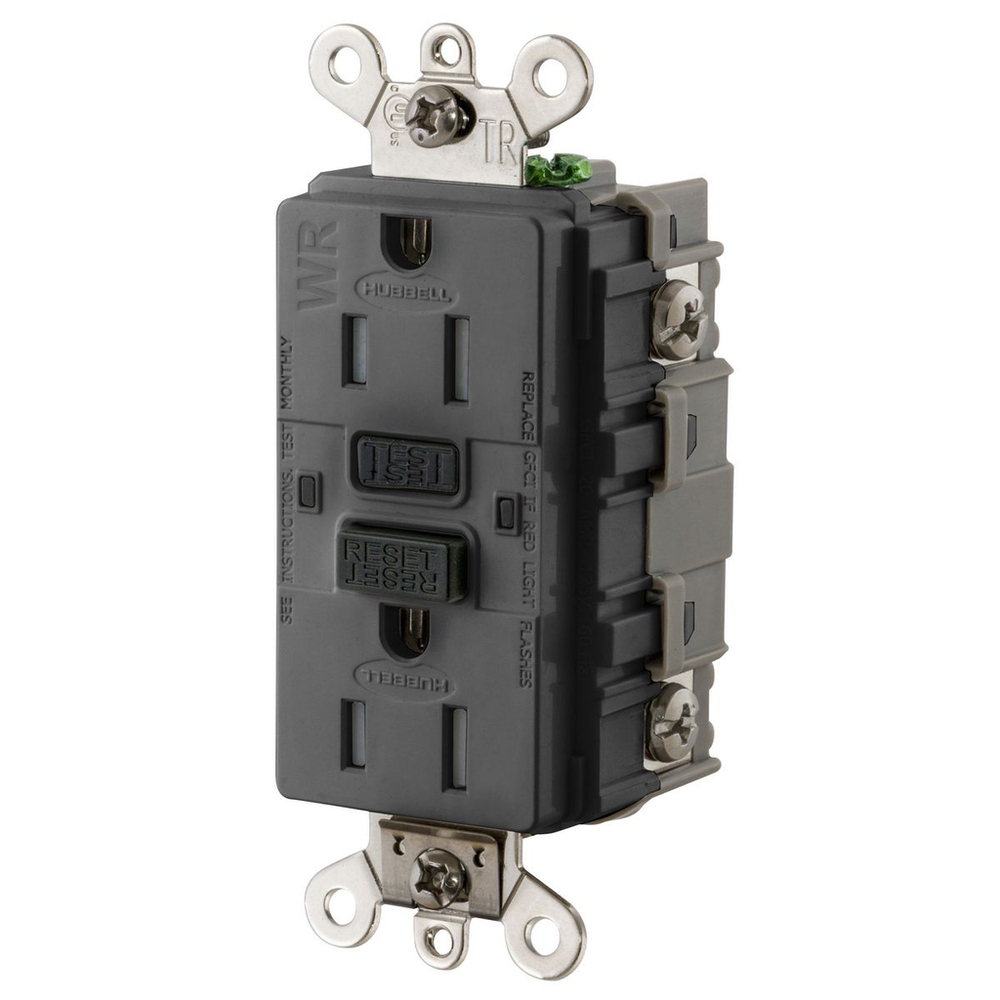 Image of Hubbell Wiring Device-Kellems GF5262SGBK