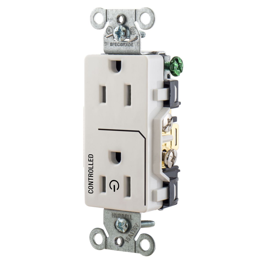 Image of Hubbell Wiring Device-Kellems DR15C1WHI