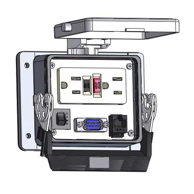 Image of Mencom GF-DB9M-RJ45-R-32