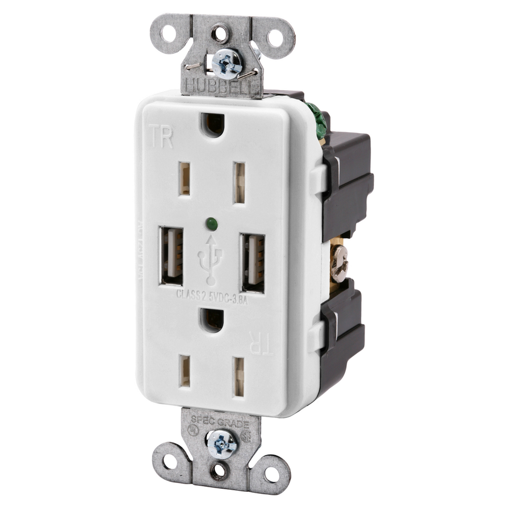 Image of Hubbell Wiring Device-Kellems USB15X2W