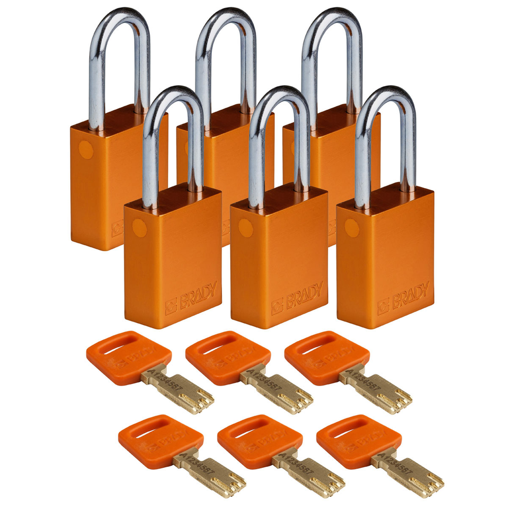 Image of Brady ALU-ORG-38ST-KD6PK