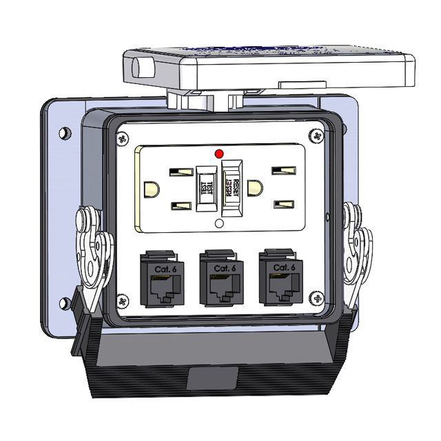 Image of Mencom GF-3RJ45-32